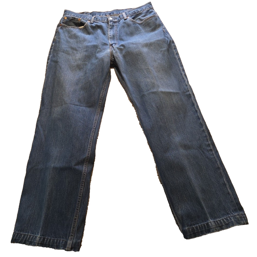Levi's 550 Relaxed Fit Jeans Mens Sz 38x32 (36x30) Straight Leg VTG 90s Biker